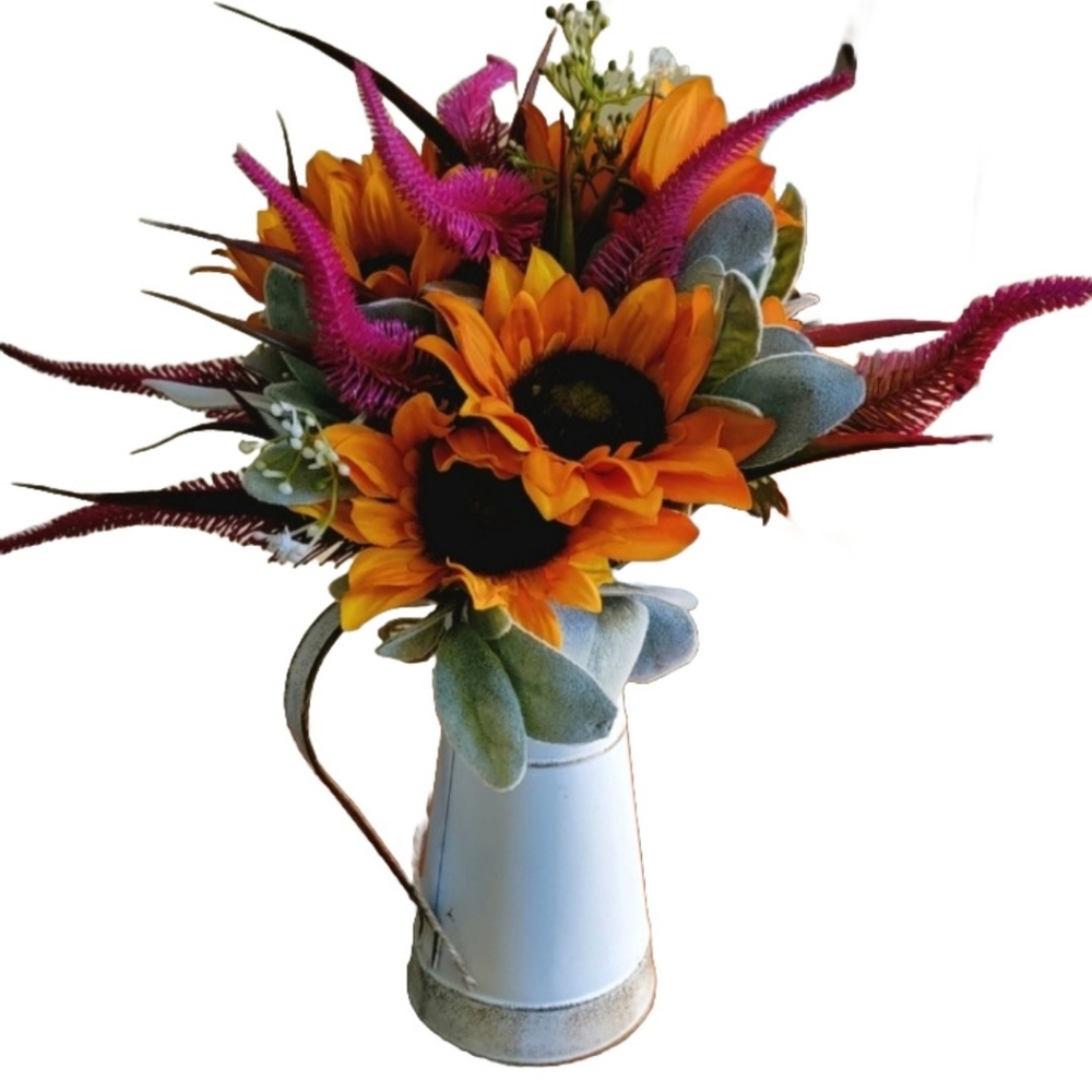 Farmhouse floral arrangement